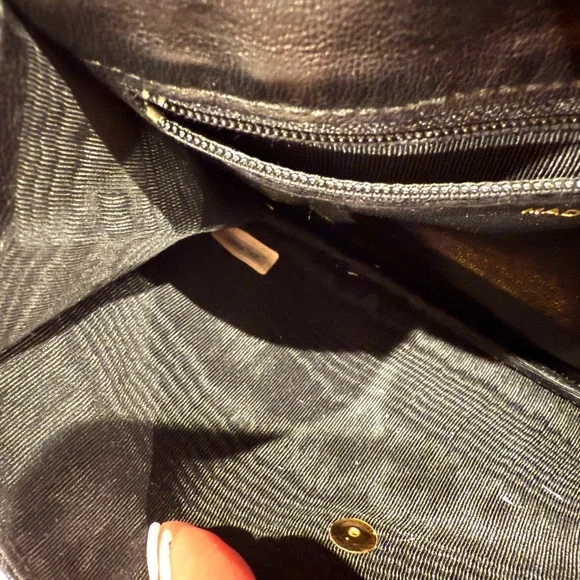 Chanel Black Quilted Leather Pouch - Picture 5 of 14